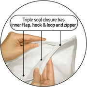 luxury cotton rich bed bug blocker zippered mattress protector luxury cotton rich bed bug blocker zippered mattress protector