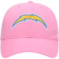 thumbnail image 2 of Girls Youth '47 Pink Los Angeles Chargers Rose MVP Adjustable Hat, 2 of 4