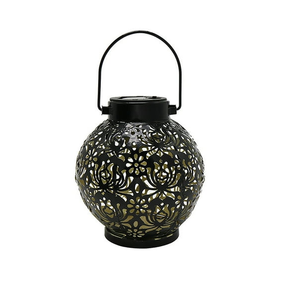 TopLLC Solar Lights Outdoor Garden LED Light Hanging Decorative Light Outdoor Lantern Solar Powered Waterproof Garden Lights for Yard Patio Lawn