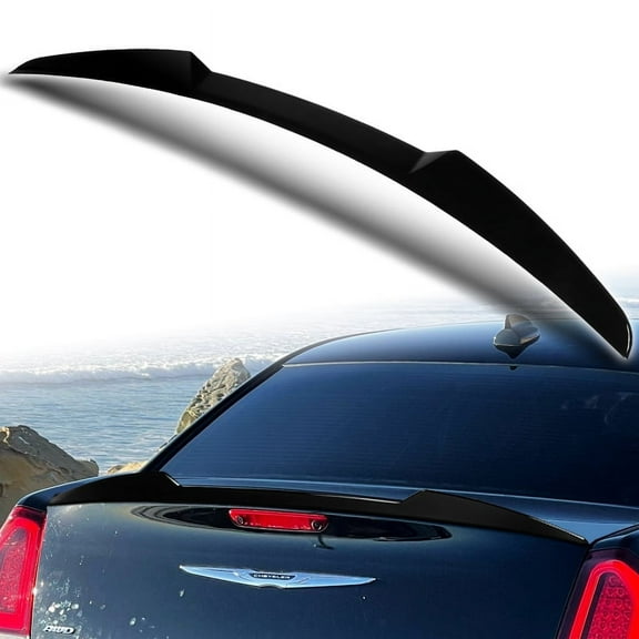 W-Power For 2011-2023 Chrysler 300 / 300S Pearl Black Trunk Spoiler Wing V-Style