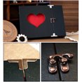 thumbnail image 3 of Coofit Photo Scrapbook Creative Decorative Heart Shaped Photo Album DIY Scrapbook, 3 of 10