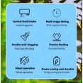 thumbnail image 3 of Intelligent 4-Speed Fish Tank Feeder for Ornamental Fish, Large Capacity Food ,Easy to Operate, 3 of 7
