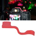 thumbnail image 2 of Support de Pouce pour Hot Shoe, Poignée de Pouce Hot Shoe Ajustée avec Traitement CNC, Oxydation Dure pour Appareil Photo Sans Miroir A7M2 Noir, Rouge, 2 of 8