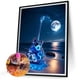 thumbnail image 2 of 5D DIY Diamond Mosaic Full Round Drill Rose Guitar Series para Office Home Wall Hugtrwg Para estrenar, 2 of 9