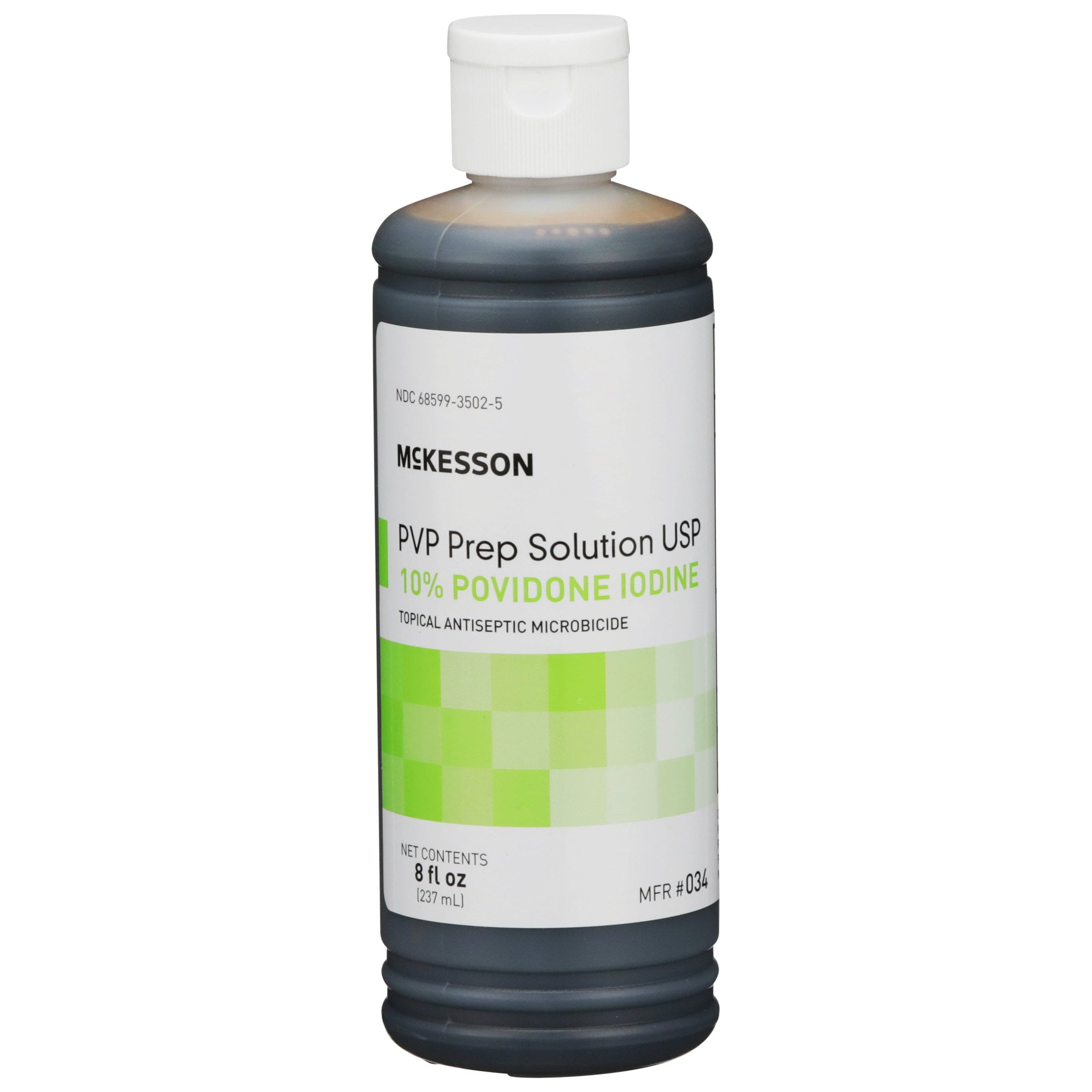 McKesson Skin Prep Solution 8 oz. NonSterile Flip-Top Bottle 1 Each 034