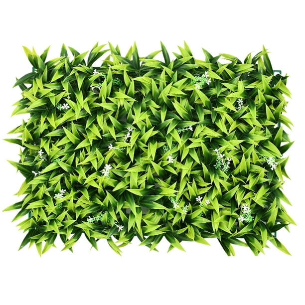 Simulación de pared de plantas verdes, decoración de pared de plantas, fondo interior de sala de estar, pared de flores, colgante de pared verde, césped falso de plástico, valla de puerta, valla de p