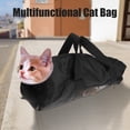 thumbnail image 2 of Portable Cat Bag Multifunctional Cat Restraint Travel Bag for Grooming Cleaning, 2 of 9