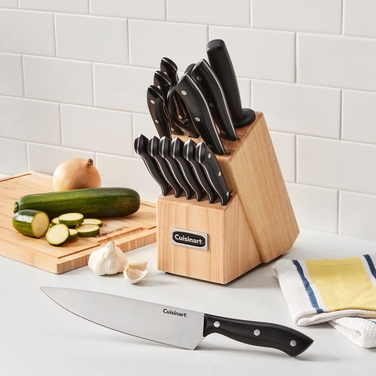 Cuisinart Classic Triple Rivet Stainless Steel 15 Piece Knife
