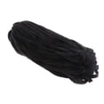 thumbnail image 4 of veasfak Black Braided Cotton Flat Cord Drawstrings Drawcord String for Sweater Hat Pants, 4 of 8