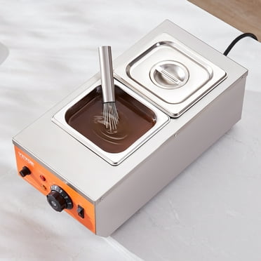 BENTISM Chocolate Tempering Machine Chocolate Melting Pot 9 Lbs 2 Tanks