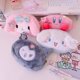 thumbnail image 2 of Sanrioed Kawaii Cinnamoroll My Melody Kuromi Plush estuche de lápices de gran capacidad, papelería para estudiantes, bolsa de almacenamiento de cosméticos de Anime, 2 of 4