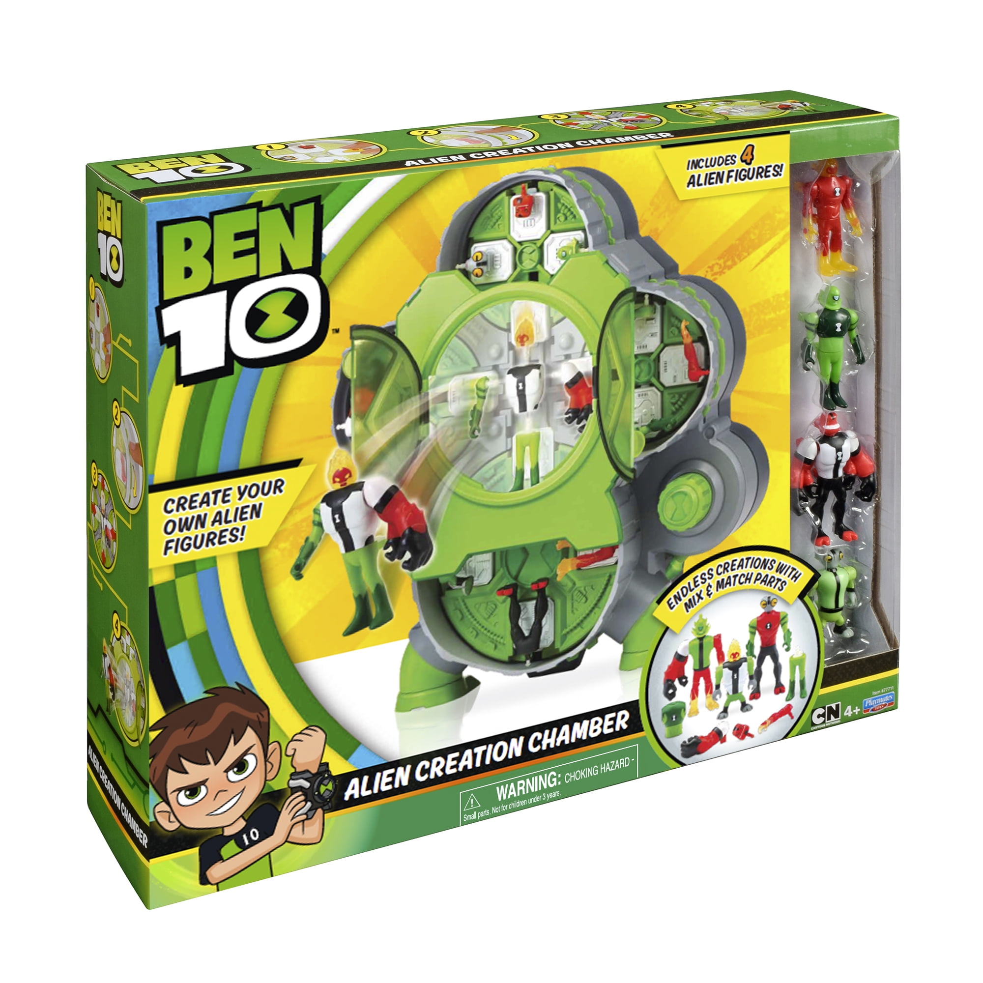 ben 10 reboot alien creation chamber