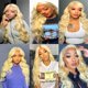 thumbnail image 2 of Hair Bundles QEUOPE Color 613 Body Wave Honey Blonde, 3 paquetes, 2 of 8