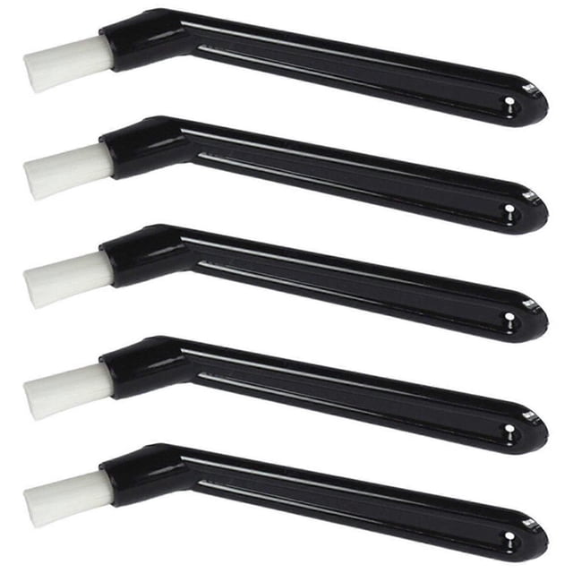 5 Pieces Espresso Cleaning Brush Coffee Machine Cleaning Brush Coffee Grinder Cleaning Brush Nylon Brush with Replaceable Brush Head Coffee Cleaning T