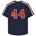 thumbnail image 2 of Framed Reggie Jackson California Angels Autographed Blue Mitchell & Ness Replica Batting Practice Jersey - Fanatics Authentic Certified, 2 of 4