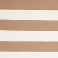 thumbnail image 2 of SAFAVIEH Montauk Saranna Striped Cotton Area Rug, Sand/Ivory, 4' x 6', 2 of 4