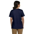 thumbnail image 2 of Hanes Women's Relaxed Fit Authentic Essentials Short Sleeve V-neck T-Shirt Sizes S-3XL, 2 of 6