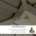 thumbnail image 5 of Outsunny 10' x 12' Hardtop Gazebo, Permanent Metal Double Roof, 5 of 10