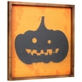 thumbnail image 3 of Northlight Jack O Lantern Silhouette Halloween Wall Hanging - 15.75", 3 of 7