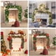thumbnail image 5 of Guirnalda de Navidad con cadena de luz LED iluminación 270 cm Guirnalda de Navidad Guirnalda de Navidad artificial Decoración de Navidad Navidad, corona de puerta por dentro y por fuera Adepaton HR-0046, 5 of 8