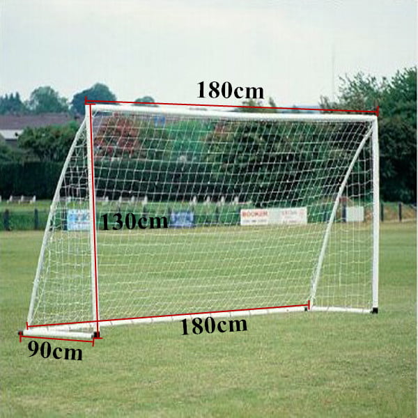 2PCS 6x4Ft Football Soccer Goal Net Kids Outdoor Sports Training Match Net