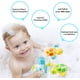 thumbnail image 4 of Juguete de baño para bebé, juego de 3 juguetes de baño con forma de tortuga, juguete de piscina para bañera de bebé, juguetes de baño, juguete de piscina para bañera de tortuga, regalo para bebés., 4 of 5