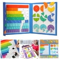 thumbnail image 2 of Gkeoshab Education Education Toy Toy Wooden Math Children Fraction Learning Fraction Book Educational Toys and Hobbies, 2 of 9