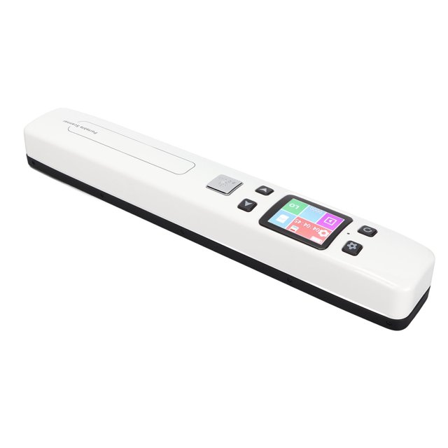 Photo Scanner, JPEG PDF Dual Mode WiFi Function Portable Scanner For Draft Black,White
