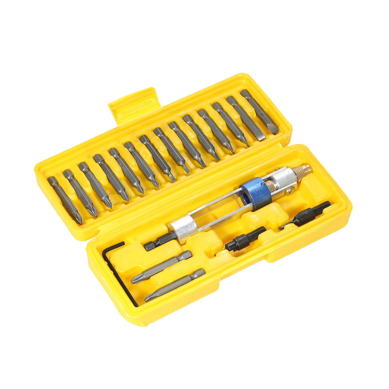 Yeacher 20Pcs Drill Bits High Speed Steel Double Use Hand Tools Set Screwdriver Bit for Electric Power Drill