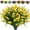 B, variant on Yeetfub Clearance Artificial Flowers Outdoor Fake Flowers,8 Bundles Outside Face Mums Fake Summer Greenery UV Resistant No Fade Faux Plastic Lotus Shrubs Home Garden Porch Patio Decoration Office