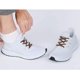 thumbnail image 3 of Cordones elásticos marrones para zapatos sin atar para adultos, niños, ancianos, sistema con cordones elásticos para zapatos (5 pares) Feliz Sencillez, 3 of 3