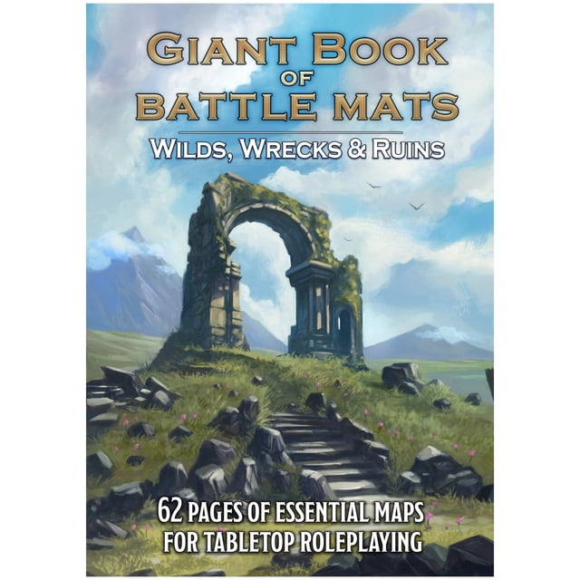 Libro de tapetes de batalla Wilds, Wrecks & Ruins de Loke