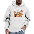 thumbnail image 2 of FDGIU Men's Halloween Hoodies - Oversized Ghost Graphic Pullover, Loose Fit Long Sleeve Sweatshirt, Casual Spooky Fall Outfit, 2 of 5