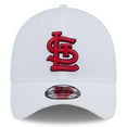 thumbnail image 2 of Men's New Era White St. Louis Cardinals 39THIRTY Flex Hat, 2 of 6