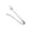 Ice Tongs-Short-A5, variant on Stainless Steel Ice Tongs with Silicone Tips - Secure Grip for Handling Ice Cubes, Versatile Kitchen Tool for Bartending Short