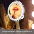 thumbnail image 5 of BEAUTURAL 10X Magnifying LED Lighted Makeup Mirror, 5 of 5