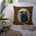 thumbnail image 3 of Carolines Treasures SS8257PW1414 French Bulldog Fabric Decorative Pillow, 14Hx14W, multicolor, 3 of 4