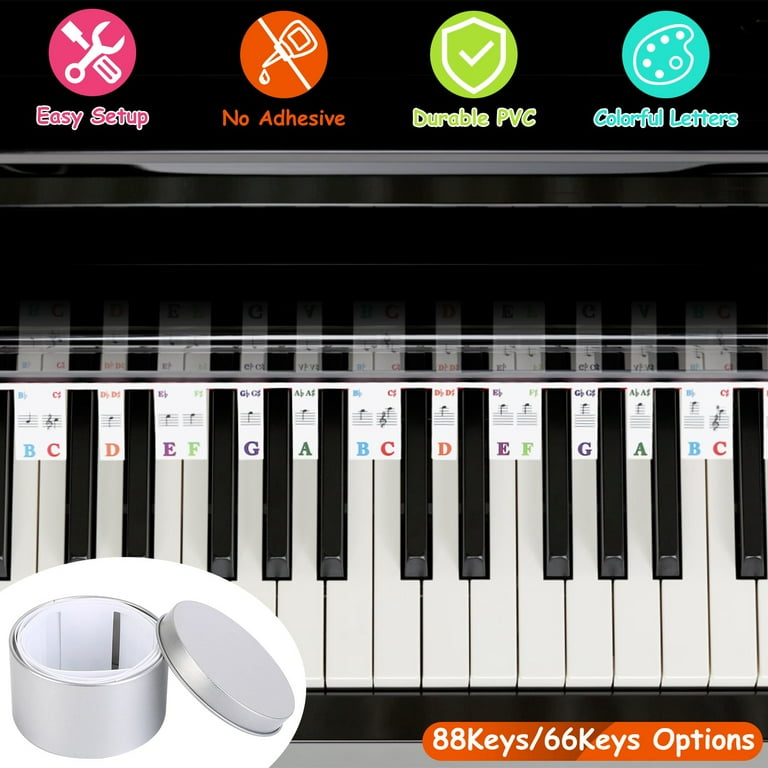 Labeling a 61 key keyboard deals