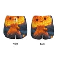 thumbnail image 3 of KLL Glowing Mushroom In Forest Pattern Shorts Women,Athletic Shorts High Waisted Running Shorts Pocket Sporty Short Gym Elastic Workout Shorts-Medium, 3 of 7