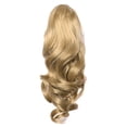 thumbnail image 1 of Long Hair Bun Wig PonyTail High Temperature Silk Fiber Clip 17 Inch, 1 of 2