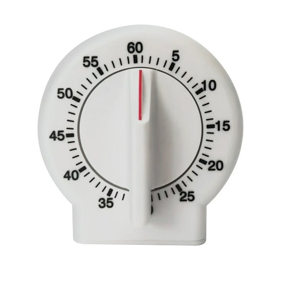 White Countdown Timer