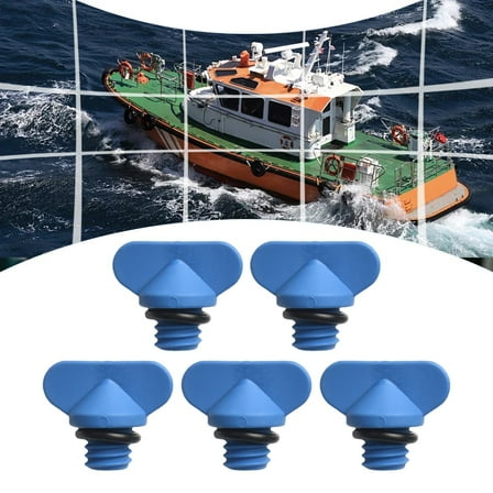 sailesiti 5pcs Engine Block Drain Plug 22-806608A02 22-806608A1 22-8M0119211 For Mercruise