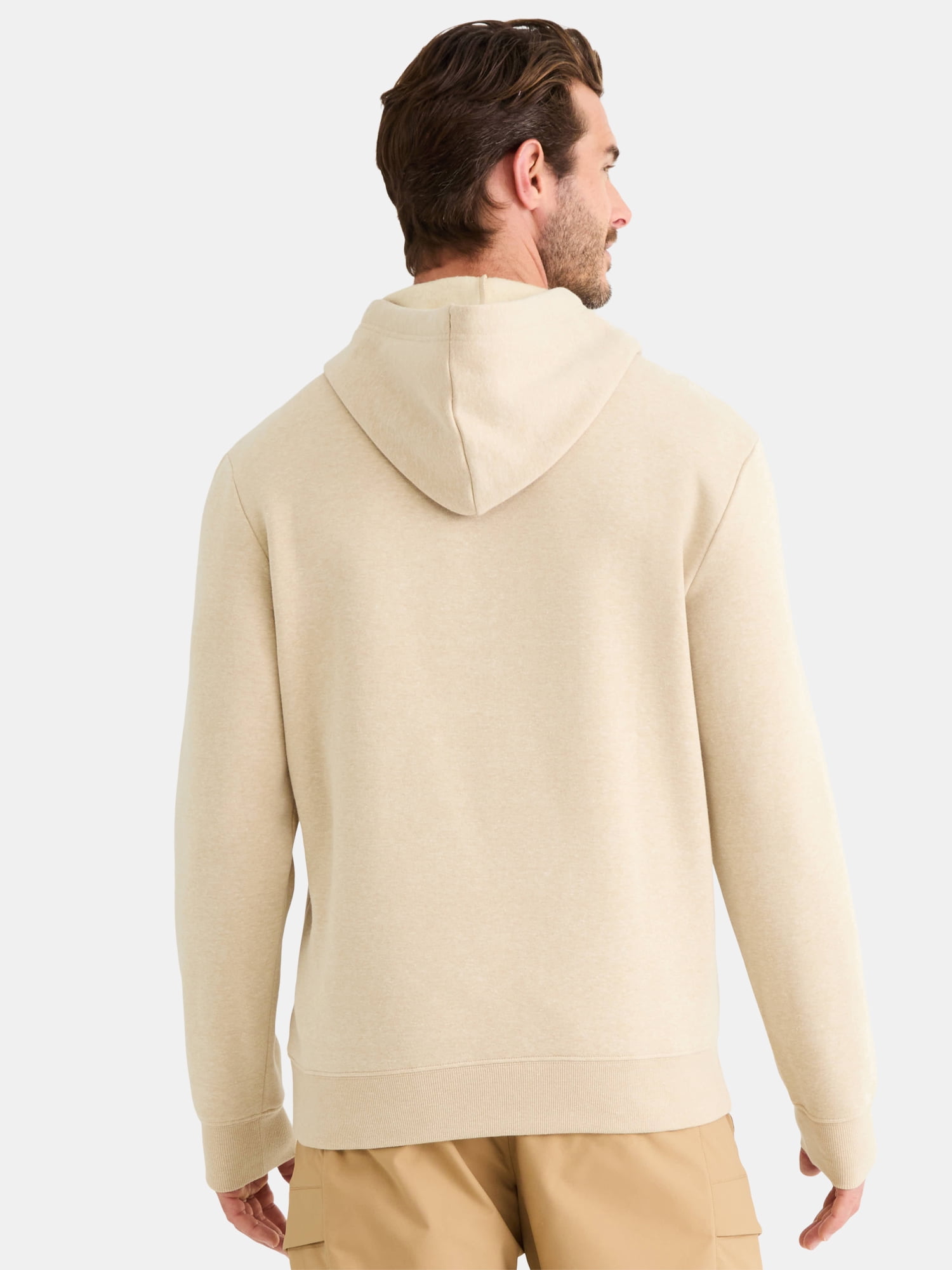 Athletic Works Men's & Big & Tall Men's Fleece Hoodie Sweatshirt, Sizes XS-4XLT