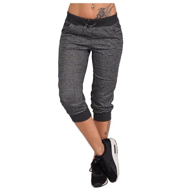 Levmjia Shorts pour Femmes Grande Taille Liquidation Été Mode Short Décontracté Uni
