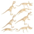 thumbnail image 4 of HONMEET 7-Piece Dinosaur Skeleton Model Kit for Kids, Educational Plastic Assembly Toy, Fun Home Display Decoration in Khaki, 4 of 8