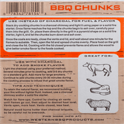 Western 500 CU in Mesquite Smoking Wood Chunk Box CS