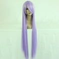 thumbnail image 2 of Unique Bargains Women's 39" Hair Wigs Blonde Wigs with Wig Cap Light Purple, 2 of 6