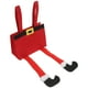 thumbnail image 1 of Bolsa de dulces navideña cuadrada con asas, bolsas rojas para fiestas, regalos, bolsas reutilizables para cumpleaños infantiles, bonita bolsa de dulces, 1 of 7