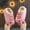 Pink, variant on Kids Toddler Boys Winter Slippers Girls Closed Toe Slippers Boys Closed Toe Slippers Soft Plush Boys House Slippers Plush Slippers for Girls Girls Winter Footwear 5.5-6 Years