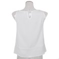 thumbnail image 3 of Tank Borla Encaje Mujer Cami Top Spaghetti Correa Camiseta Atractiva Elegante Ropa - XL tal se describe XL blanco Hugo Camisetas sin mangas de mujer, 3 of 9